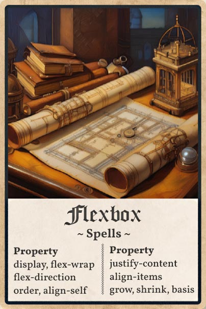 Card: Flexbox